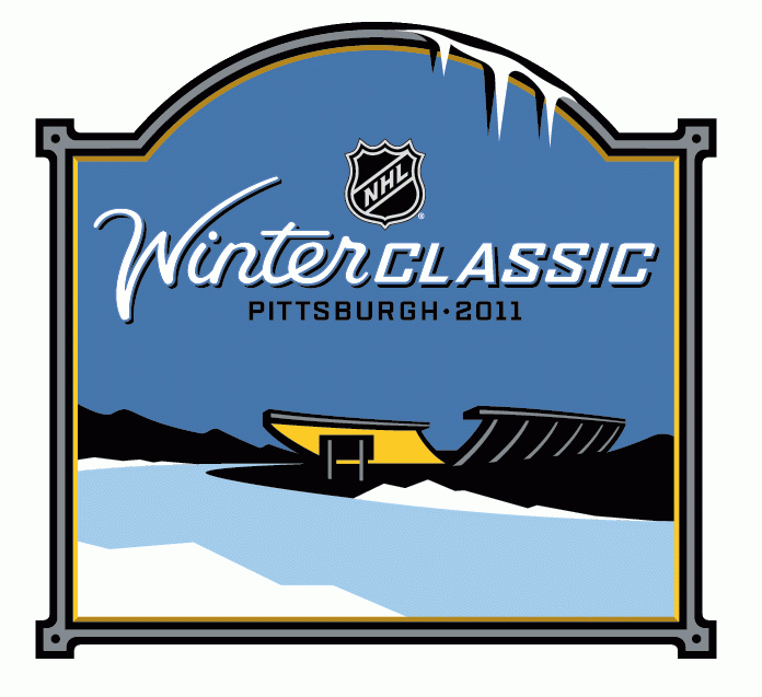 NHL Winter Classic 2011 Alternate Logo v5 t shirts iron on transfers